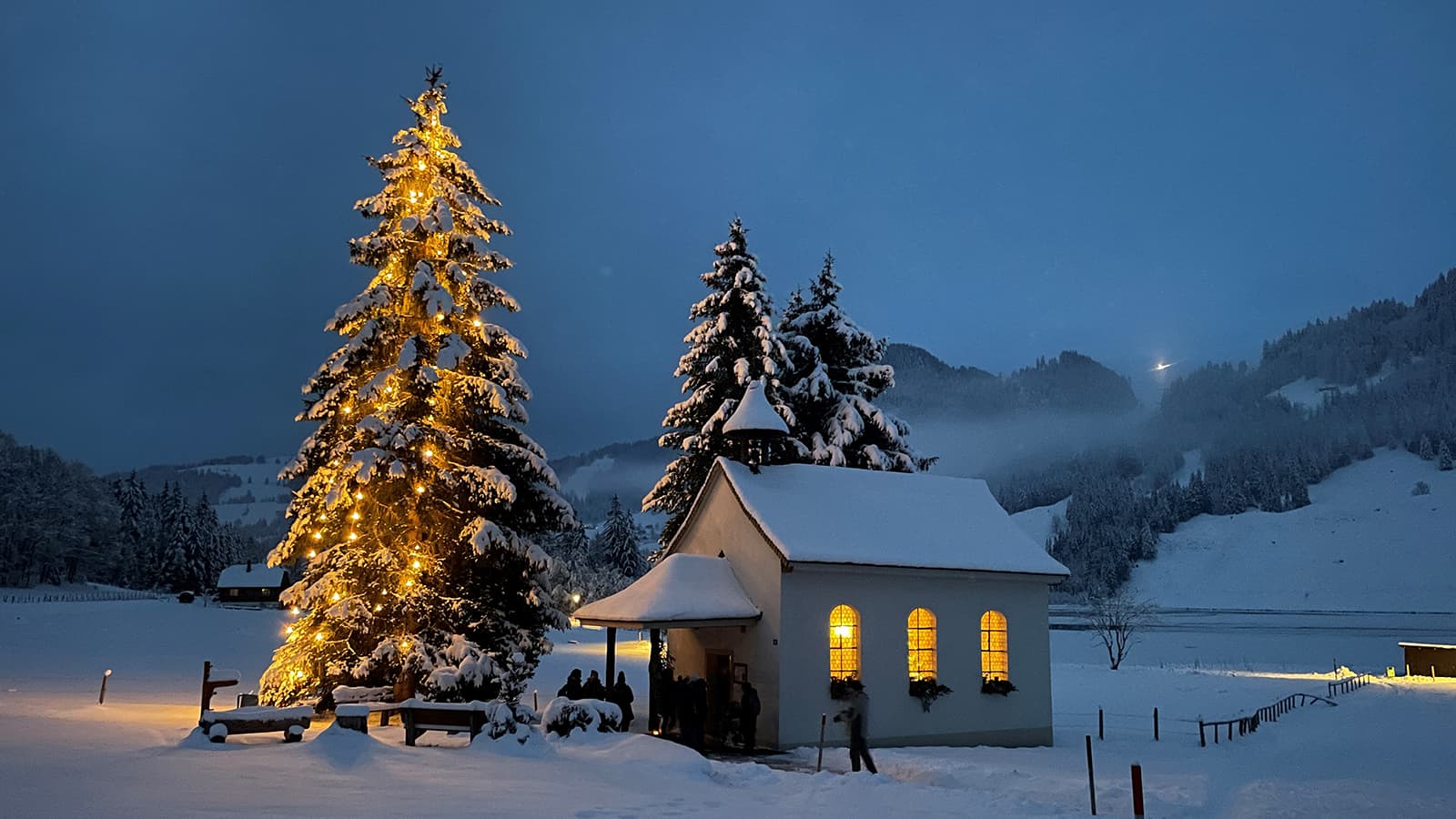 Weihnachten in Schwarzsee © Siegfried Ostermann